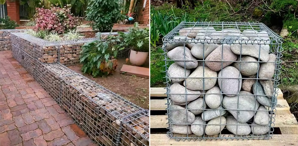 Caja de gabion soldada